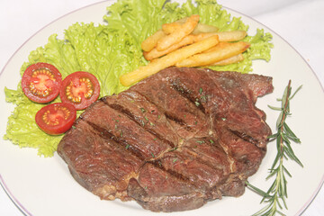 A plate of delicious roast meat