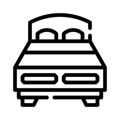 bed line icon