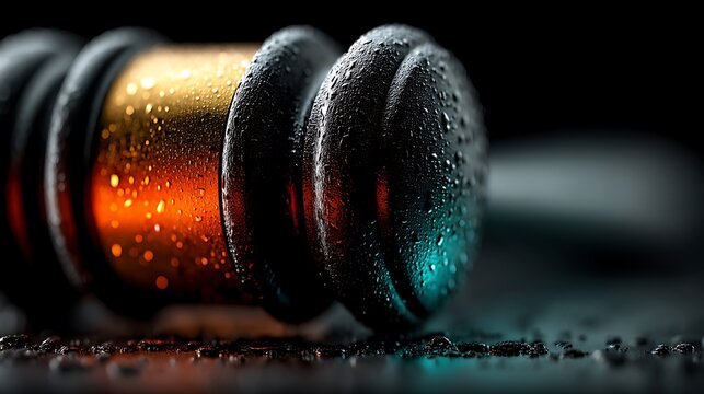 Gavel, Justice, Courtroom, Night