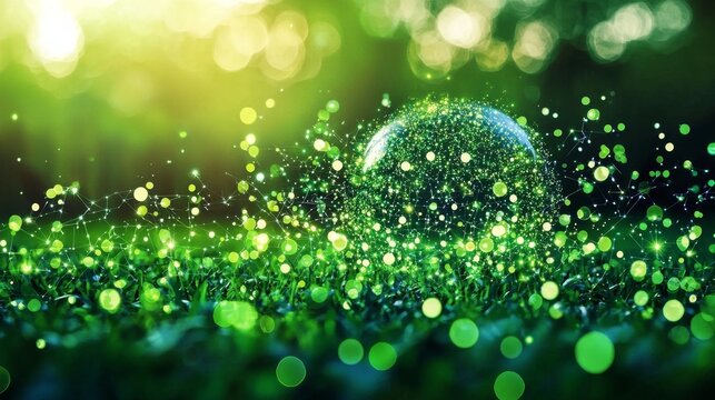 Innovative green business ideas contribute to sustainable development.