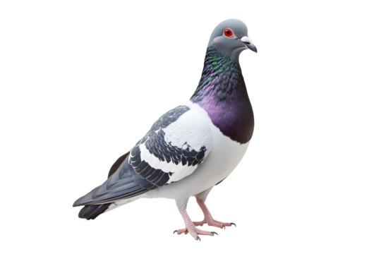 pigeon bird isolated on transparent background - Powered by Adobe