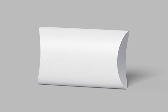 Pillow Box Mockup. 3D Render