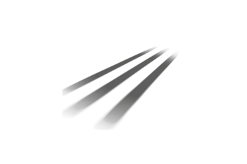 Realistic long shadow with soft edges. Gray shadow isolated on transparent background. Template shadow soft, Vector.