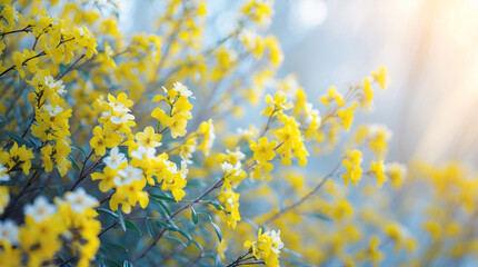 vibrant yellow flower macro close up spring petals blooming sunlight photography outdoor floral garden nature bright colorful natural fresh floral botanical wallpaper background