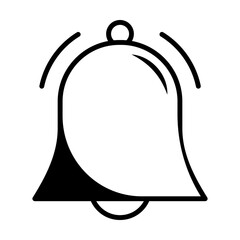 Notification bell vector icons. Incoming message. EPS 10