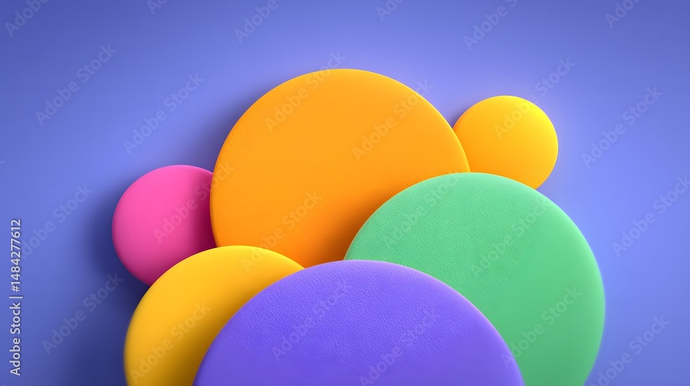 Poster dynamic fluid color gradient background, abstract kv main visual business ppt background