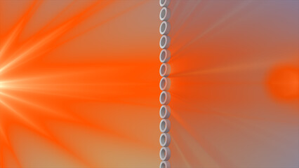 3d abstract beautiful background with colorful glowing particles, depth of field and bokeh effect. 