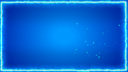 Stylish abstract background, waves on matt surface like landscape made of liquid blue wax with sparkles. Beautiful soft background. 3d render