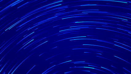 Magic multicolored sparkles of light with rays form flickering abstract simple structures like fiber optic or laser show with amazing bokeh for fantastic background. 