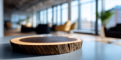 Wooden Tree Slice Serving Tray