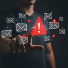 Email Security Alert Warning of Phishing and Malware Threats