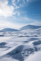 Glacier and Snow Mountain Natural Landscape High Definition