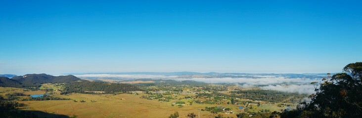 Fototapeta premium Mount York Lookout, Blue Mountains in Queensland Australia