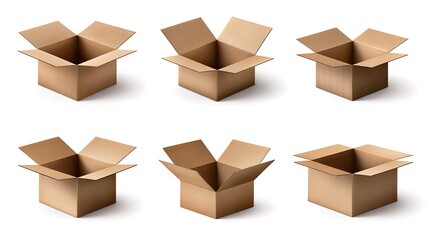 Open Boxes: A Study in Cardboard
