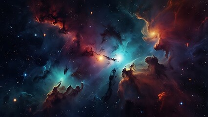 northern lights in the night