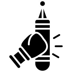 Punching Bag Icon