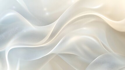 Obraz premium Elegant, flowing fabric with subtle shimmer