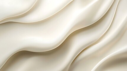 Fototapeta premium Soft, flowing creamy fabric texture