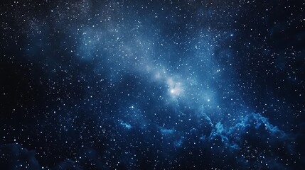 Naklejka premium Deep space nebula cluster