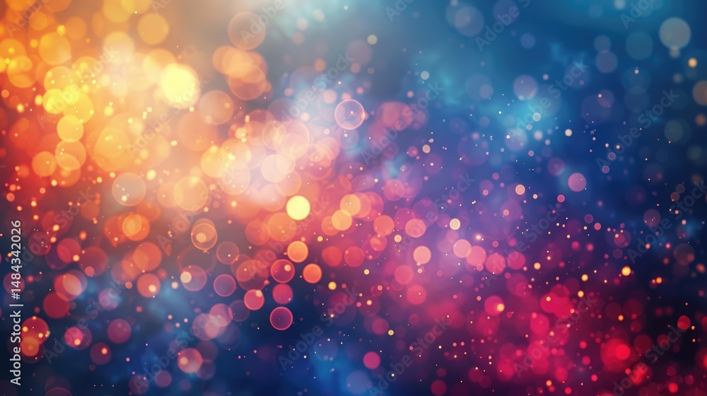 Poster abstract vibrant color wave blurry express the energetic particle. seamless vague texture of vividne