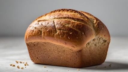 Simplicity on a Plate: Minimalist Slice of Bread