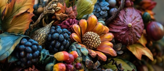 Autumnal Decorative Wreath
