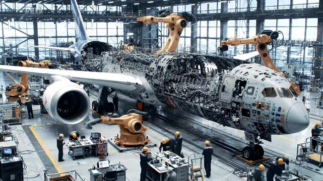 Airplane in Assembly