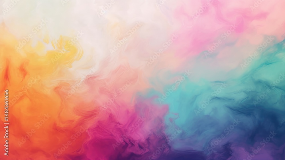 Poster abstract vivid colorful wave flowing express energetic texture. seamless texture of vividness curve 