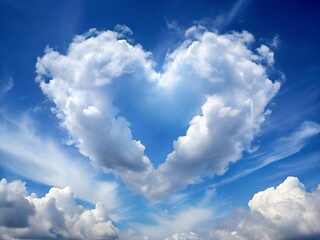 clouds-in-the-form-of-heart-on-a-background-of-blue