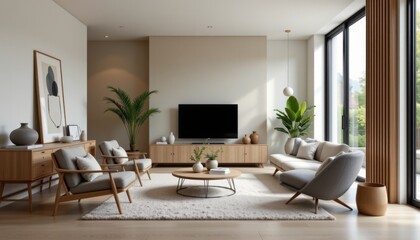 minimalist interiors often feature furniture and decor that have a functional and practical purpose, with a focus on quality over quantity