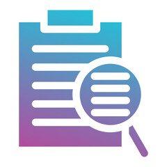 clipboard serch icon