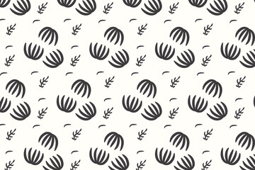 Seamless Floral cute Rose pattern leaf Elegance: A visually captivating seamless pattern showcasing delicate, and repeating Floral Pattern illustration, design, textile, creative, leaf