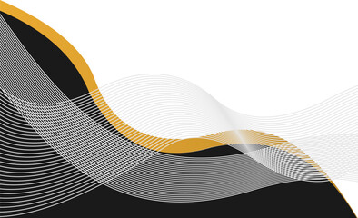 Modern Wave Line Corner