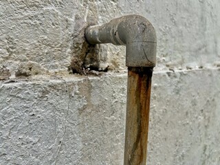 old rusty pipes