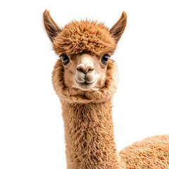Fototapeta premium charming farm animal with soft wool and happy face