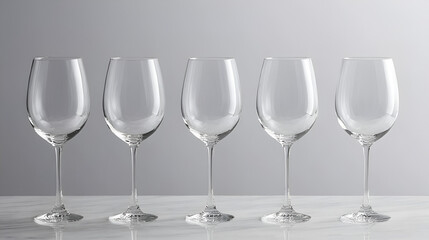 Fototapeta premium Wine glasses