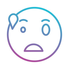 dazed emoji icon