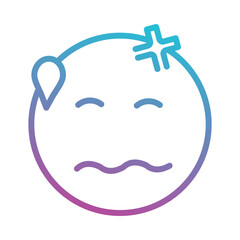embarrassed emoji icon