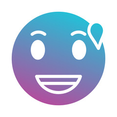 laughing emoji icon