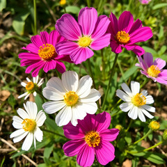 Flowers in nature