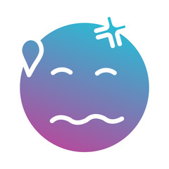 embarrassed emoji icon