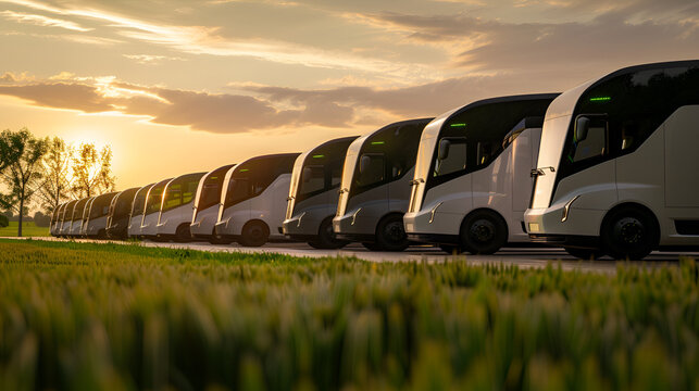 Valeo Electric Truck Fleet at Distribution Center