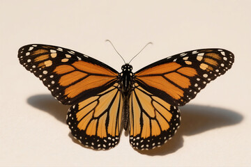 Fototapeta premium Detailed Butterfly with Natural Shadow