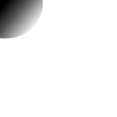 Black Transparent Corner Gradient