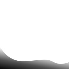 Black Transparent Corner Gradient