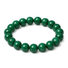 Malachite Bead Bracelet