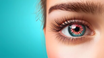 Obraz premium Detailed Infographic Outlining Key Symptoms and When to Seek Medical Attention for Pink Eye Conjunctivitis Condition