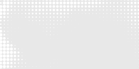 Dot white gray wave light technology texture background. Abstract big data digital concept.