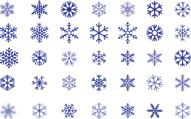 winter icon background