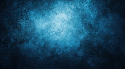 Naklejka premium High-resolution dark blue textured background with gentle glowing light, modern and elegant for business layout or product mockup